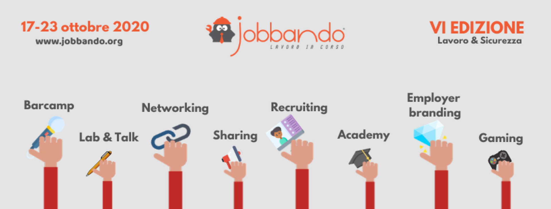 JOBBANDO VI EDIZIONE: 17-23 Ottobre 2020