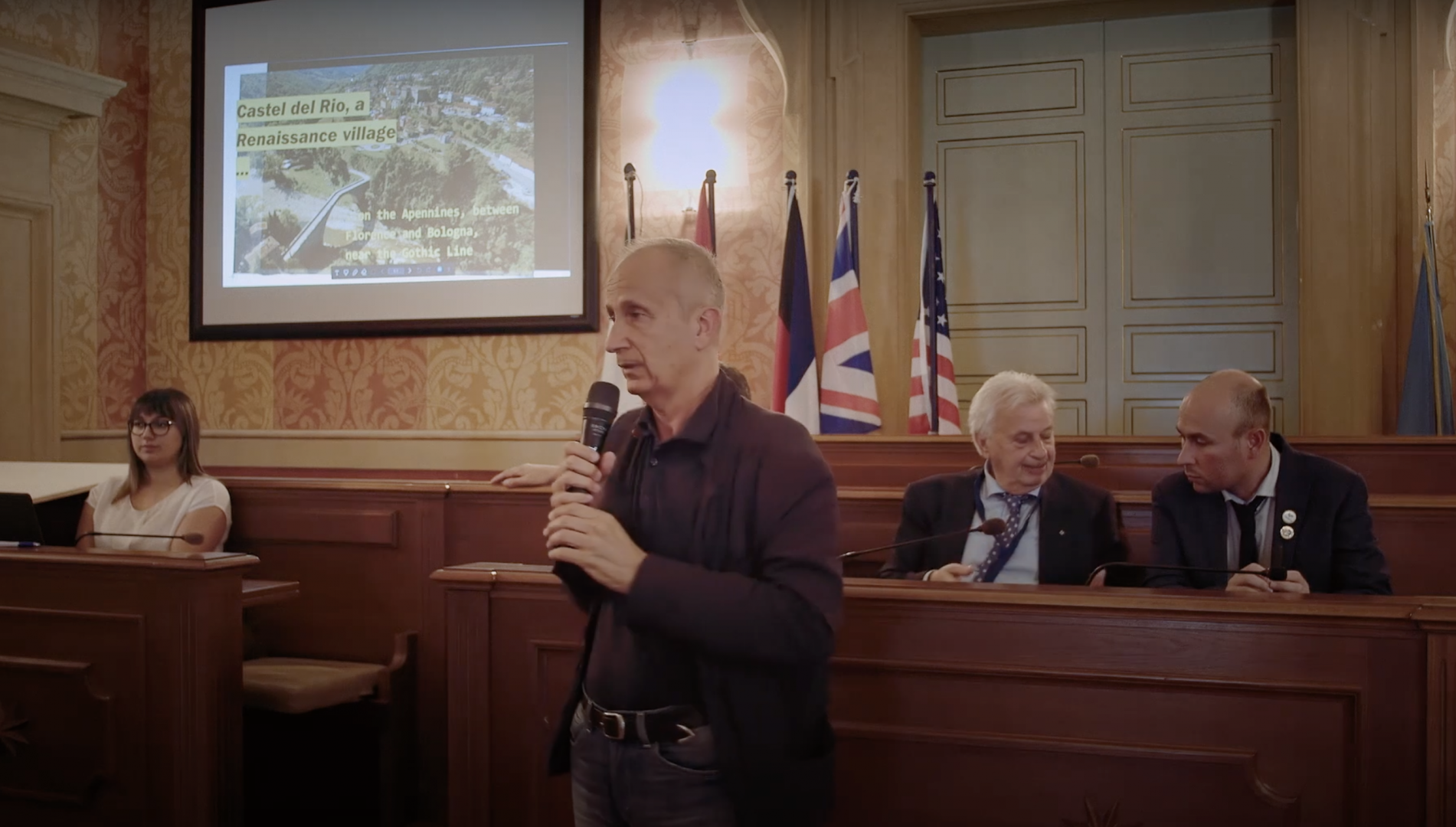 The Liberation of Rome Conference - Alberto Baldazzi