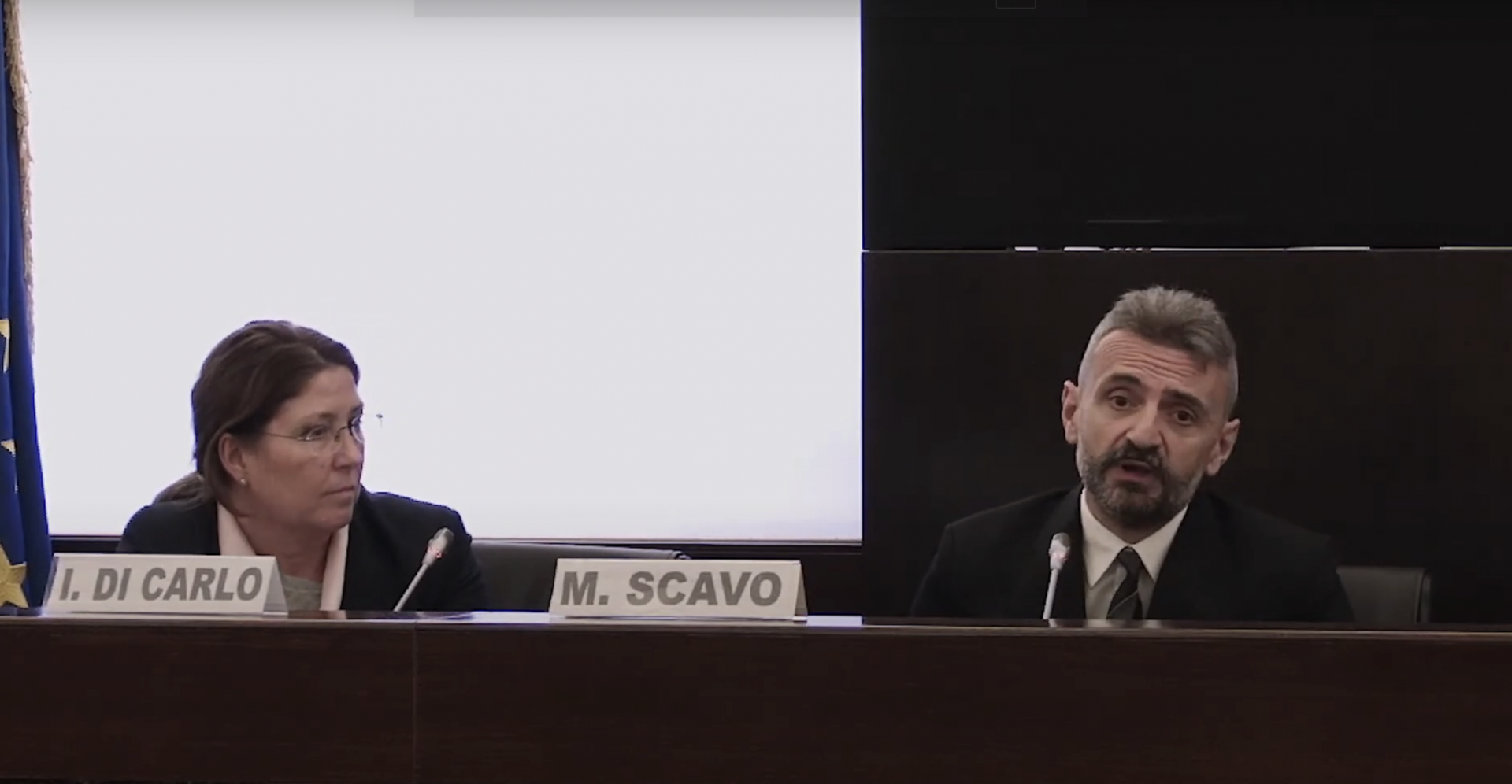 Presentazione Rapporto Assoknowledge 2019, Ilaria Di Carlo e Manlio Scavo