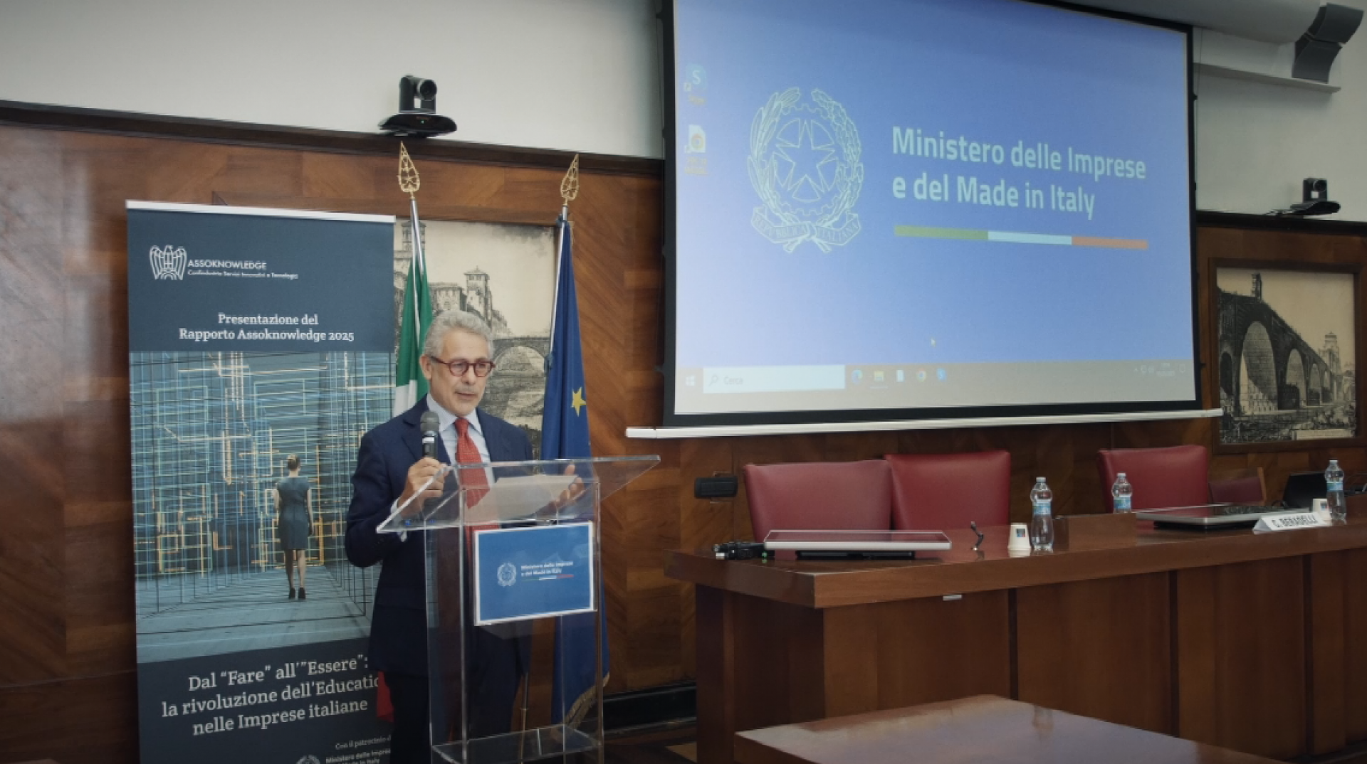 Rapporto Assoknowledge 2025 - Carlo Bernardelli Presidente Confindustria SIT