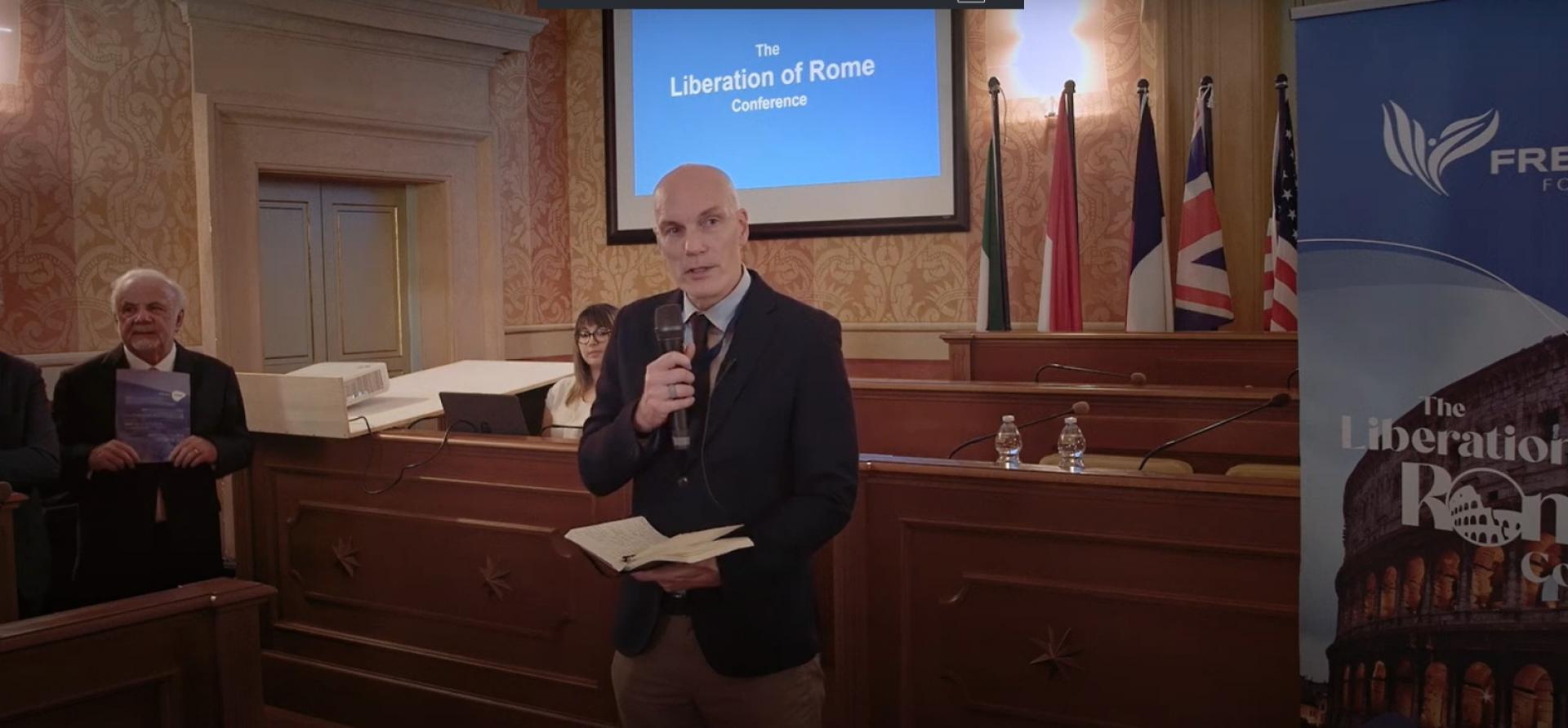 The Liberation of Rome Conference 2024  - Mark Ireland